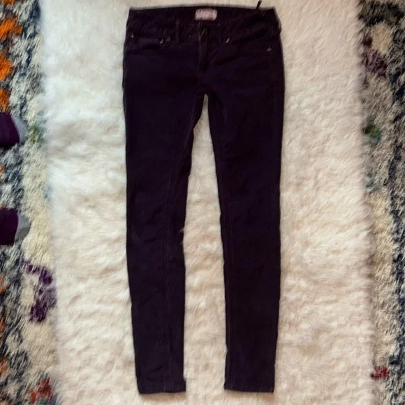 🕊️Free People Skinny Corduroy Pants, Size 27 - Picture 1 of 16